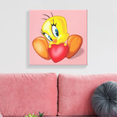 TWEETY™ Holding Heart Leinwanddruck (Insitu (Wohnzimmer))