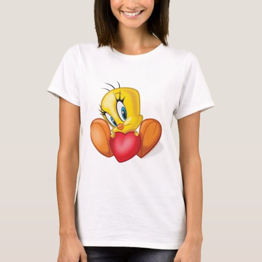 TWEETY™ Holding Heart T-Shirt (Vorderseite)