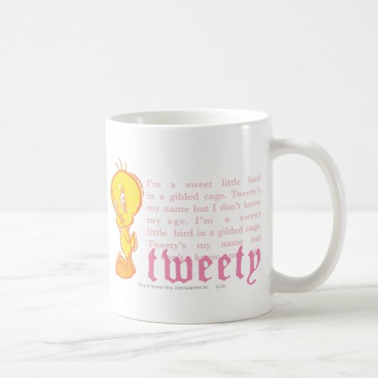 TWEETY™ "Ich bin ein süßer kleiner Vogel" Kaffeetasse (Rechts)