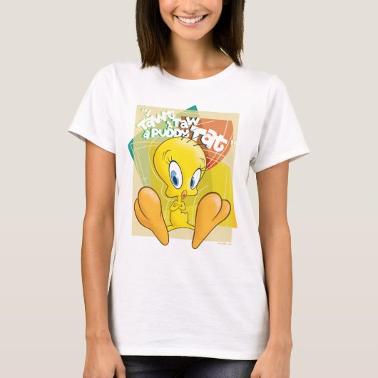 TWEETY™ "Ich nehme an, dass ich ein Puddy-Tätowier T-Shirt (Vorderseite)