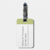 TWEETY™ "Ich nehme an, dass ich eine Puddy-Tat neh Gepäckanhänger (Rückseite vertikal)