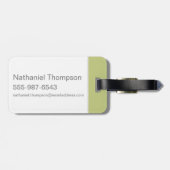 TWEETY™ "Ich nehme an, dass ich eine Puddy-Tat neh Gepäckanhänger (Rückseite horizontal)