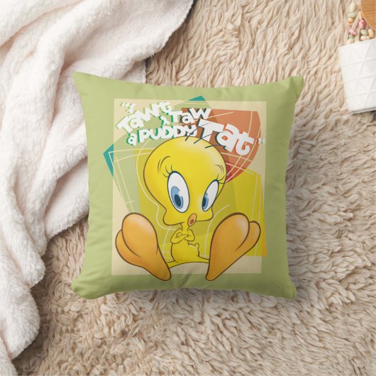 TWEETY™ "Ich nehme an, dass ich eine Puddy-Tat neh Kissen (Decke)