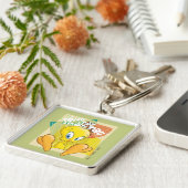 TWEETY™ "Ich nehme an, dass ich eine Puddy-Tat neh Schlüsselanhänger (Seite)