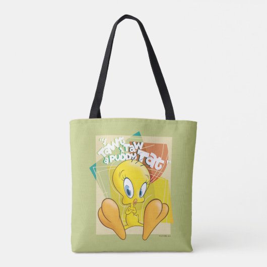 TWEETY™ "Ich nehme an, dass ich eine Puddy-Tat neh Tasche (Rückseite)