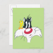 TWEETY™ In Aktion Pose 12 Postkarte (Vorne/Hinten)