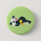 TWEETY™ In Aktion Pose 14 Button (Vorderseite)