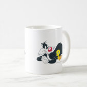 TWEETY™ In Aktion Pose 14 Kaffeetasse (VorderseiteRechts)
