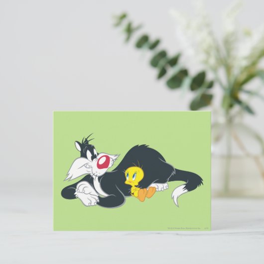 TWEETY™ In Aktion Pose 14 Postkarte (Stehend Vorderseite)