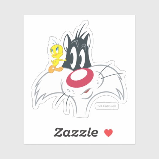 TWEETY™ In Aktion Pose Aufkleber (Blatt)