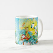 TWEETY™ in Blue Wave Kaffeetasse (VorderseiteRechts)