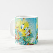 TWEETY™ in Blue Wave Kaffeetasse (Vorderseite Links)