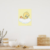 Tweety in Clouds Pose 3 Poster (Küche)