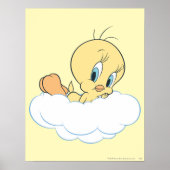 Tweety in Clouds Pose 3 Poster (Vorne)