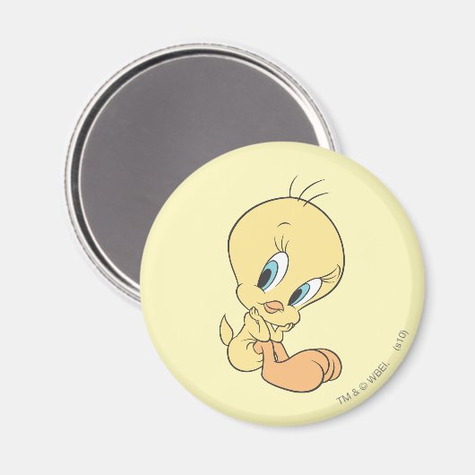 Tweety in Clouds Pose 9 Magnet (Vorderseite/Rückseite)