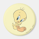 Tweety in Clouds Pose 9 Magnet (Vorne)