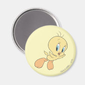 TWEETY™ in der Clouds-Pose 15 Magnet (Vorderseite/Rückseite)