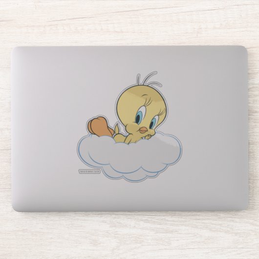 TWEETY™ in der Wolkendecke Pose Aufkleber (Computer)