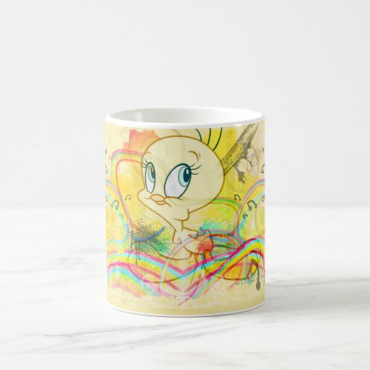 TWEETY™ in Rainbows Kaffeetasse (Mittel)