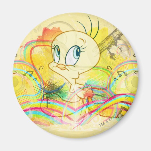TWEETY™ in Rainbows Magnet (Vorne)