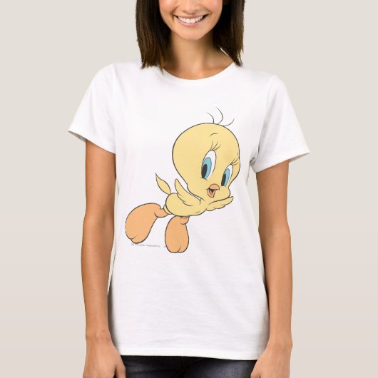 Tweety in the Clouds Pose 15 T-Shirt (Vorderseite)