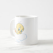TWEETY™ In The Clouds Pose 3 Kaffeetasse (Vorderseite Links)