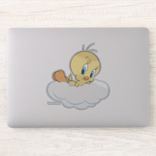 Tweety in the Clouds Pose Aufkleber