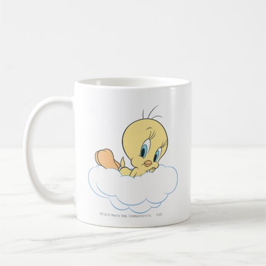 TWEETY™ in Wolken Pose 3 Kaffeetasse (Links)