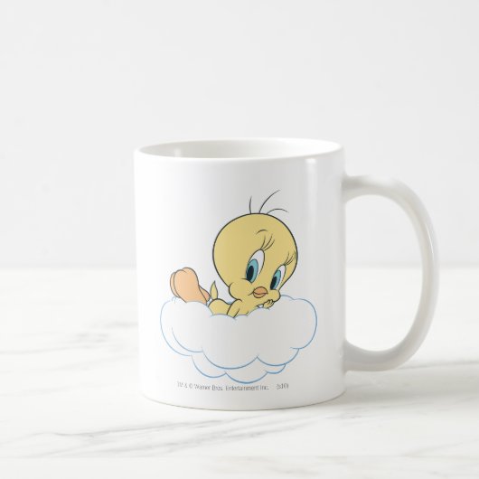 TWEETY™ in Wolken Pose 3 Kaffeetasse (Rechts)