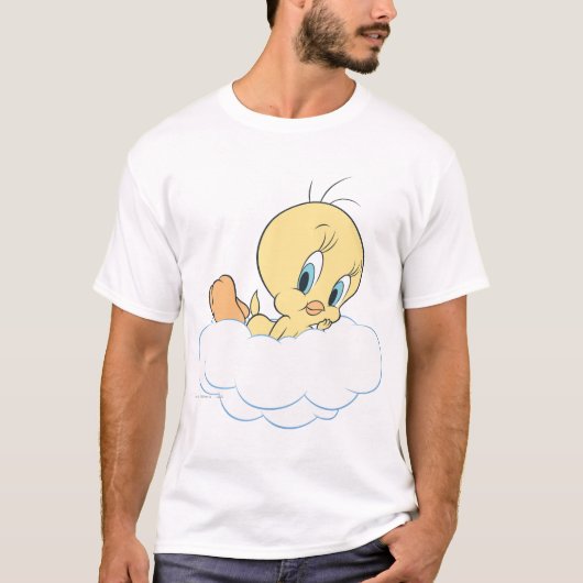 TWEETY™ in Wolken Pose 3 T-Shirt (Vorderseite)