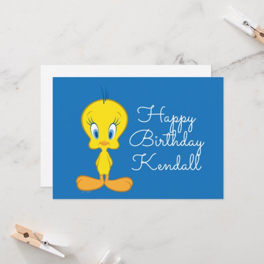 TWEETY™ | Innocent Little Bird Karte (Vorderseite/Rückseite Beispiel)