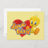 TWEETY™ - Love Bird Feiertagspostkarte (Vorne/Hinten)