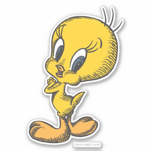 TWEETY™ Lovely Aufkleber (Vorderseite)