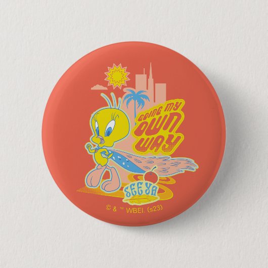 TWEETY™ - Meine eigene Richtung Button (Vorderseite)