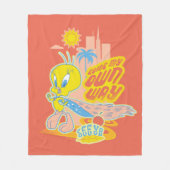 TWEETY™ - Meine eigene Richtung Fleecedecke (Vorderseite)