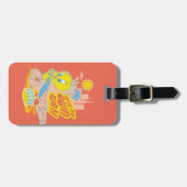 TWEETY™ - Meine eigene Richtung Gepäckanhänger (Vorderseite horizontal)