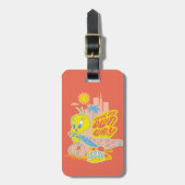 TWEETY™ - Meine eigene Richtung Gepäckanhänger (Vorderseite vertikal)