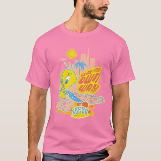 TWEETY™ - Meine eigene Richtung T-Shirt (Vorderseite)
