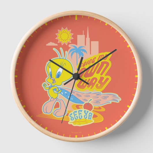 TWEETY™ - Meine eigene Richtung Uhr (Vorderseite)