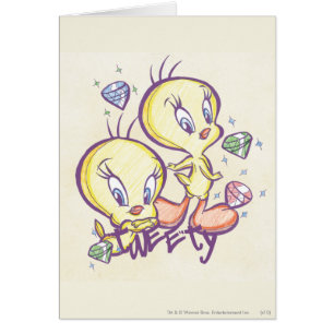 Tweety mit Edelsteinen