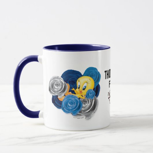 TWEETY™ mit Foto für Rose Tasse (Links)