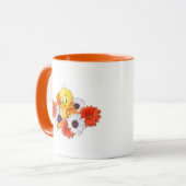 TWEETY™ mit Gänseblümchen Tasse (Vorderseite Links)