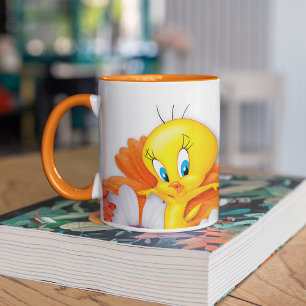 TWEETY™ mit Gänseblümchen Zweifarbige Tasse