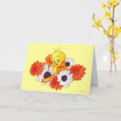 Tweety mit Milchprodukten Karte (Gelbe Blume)