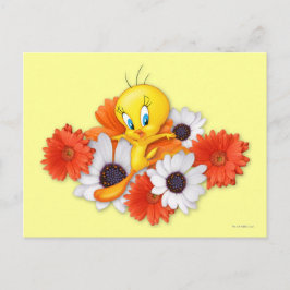 TWEETY™ mit Milchprodukten Postkarte