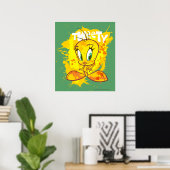 Tweety mit Name Poster (Heimbüro)