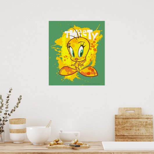 Tweety mit Name Poster (Küche)
