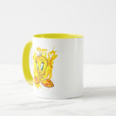 TWEETY™ mit Namen Tasse (Vorderseite Links)