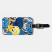 TWEETY™ mit Rose Gepäckanhänger (Vorderseite horizontal)
