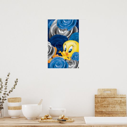TWEETY™ mit Rose Poster (Küche)